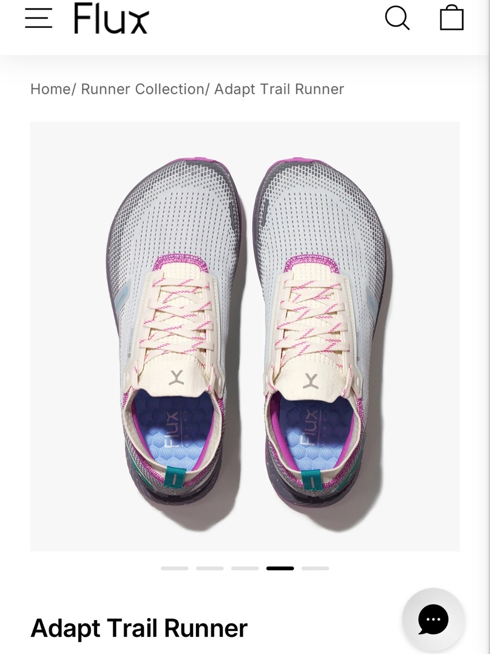 Flux Adapt Trail Runner women’s 10 / men’s 8.5 “Daypack” color